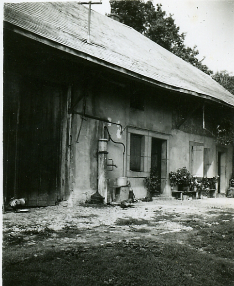 La maison de mes ancêtres à Evires avant 1954