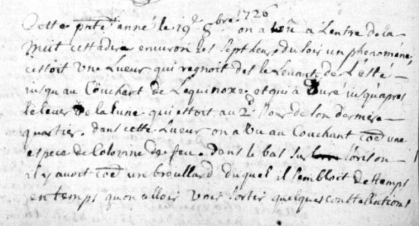 19 10 1726 une lueur etrange a frangy en bresse